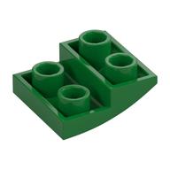 Brick Curved Inverted 2 x 2 x 2/3 (Green)