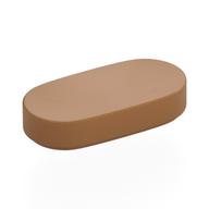 Tile Round 1 x 2 (Medium Nougat)