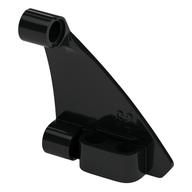Technic Panel Triangle 5 x 4 Right (Black)