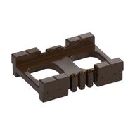 Minifig Hipwear Utility Belt (Dark Brown)