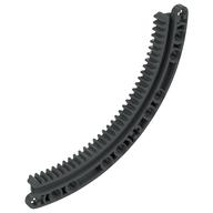 Technic Gear Rack 1/4 Circle 11 x 11, 35 Teeth (Dark Bluish Gray)
