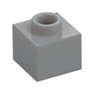 Plate 1 x 1 x 2/3 with Open Stud (Light Bluish Gray)
