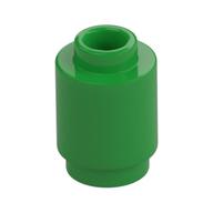 Brick Round 1 x 1 Open Stud (Bright Green)