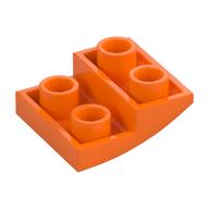 Brick Curved Inverted 2 x 2 x 2/3 (Orange)