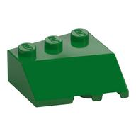 Brick Wedged, Sloped 45° 3 x 3 Left (Green)