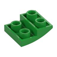 Brick Curved Inverted 2 x 2 x 2/3 (Bright Green)