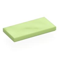 Tile 2 x 4 with Groove (Yellowish Green)