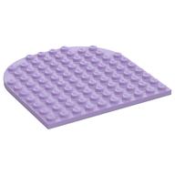 Plate 10 x 10 with Rounded End (Lavender)
