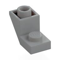 Brick Sloped Inverted 45° 2 x 1 with 2/3 Cutout (Light Bluish Gray)