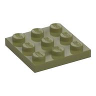 Plate 3 x 3 (Olive Green)