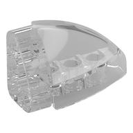 Technic Panel Round Corner 5 x 3 x 2 Left (Trans-Clear)