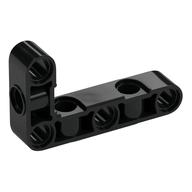 Technic Beam 3 x 5 L-Shape Thick with Alternating Holes (Black)