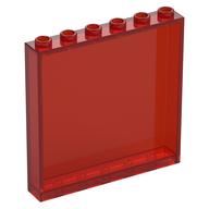 Panel 1 x 6 x 5 (Trans-Red)