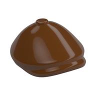 Hat / Flat Cap, Old Style (Reddish Brown)