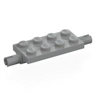Plate Special 2 x 4 with Pins, Reinforced (Light Bluish Gray)