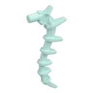 Plant / Creature Body Part, Vine / Tail / Tentacle / Bionicle Spine, Spiky (Light Aqua)
