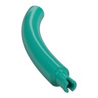 Animal Body Part / Plant, Tail / Neck / Branch / Trunk, Middle Section with Pin, Square Pin Hole (Dark Turquoise)