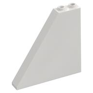 Brick Sloped 55° 1 x 6 x 5 with Bottom Stud Holders (White)