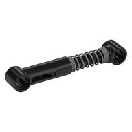 Technic Shock Absorber 6.5L with Hard Spring, Tight Coils at End, Black Rod [Complete Assembly] (Black)