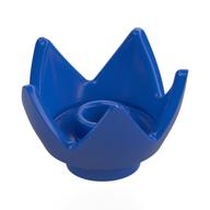 Crown / Flower / Egg Shell Half (Blue)