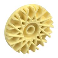Wheel Cover / Hub Cap 28 Spokes 18mm D. (Bright Light Yellow)
