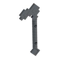 Tool Hoe Blocky (Flat Silver)