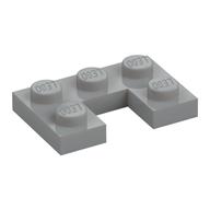 Plate 2 x 3 with 1 x 1 Cutout (Light Bluish Gray)