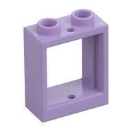 Window 1 x 2 x 2 Flat Front (Lavender)