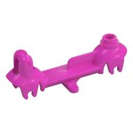 Vehicle Body, Scooter Base (Dark Pink)
