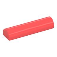 Brick Curved 1 x 4 x 2/3 Double, No Studs (Coral)