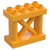 Duplo Support 2 x 4 x 3, Girder (Bright Light Orange)