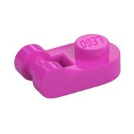 Plate Special 1 x 1 Rounded with Handle (Dark Pink)