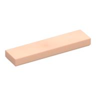Tile 1 x 4 with Groove (Light Nougat)