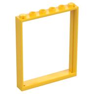 Door Frame 1 x 6 x 6 (Yellow)