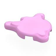 Tile Special, Splat with Rounded Sides (Bright Pink)