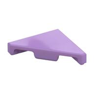 Tile 45° Cut 2 x 2 (Triangle) (Medium Lavender)