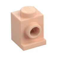 Brick Special 1 x 1 with Headlight (Light Nougat)