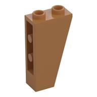 Brick Sloped Inverted 75° 2 x 1 x 3 (Medium Nougat)