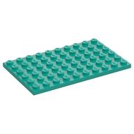 Plate 6 x 10 (Dark Turquoise)