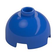 Brick Round 2 x 2 Dome Top, Vented Stud (Blue)