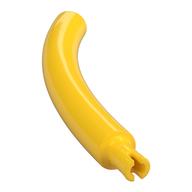 Animal Body Part / Plant, Tail / Neck / Branch / Trunk, Middle Section with Pin, Square Pin Hole (Yellow)