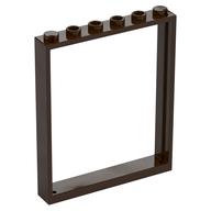 Door Frame 1 x 6 x 6 (Dark Brown)