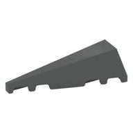 Brick Wedged, Sloped 2 x 5 Left (Dark Bluish Gray)