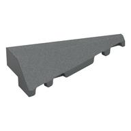 Brick Wedged, Sloped 2 x 5 Right (Dark Bluish Gray)