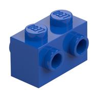 Brick Special 1 x 2 with Studs on 2 Sides (Blue)