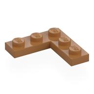 Plate 3 x 3 Corner (Medium Nougat)