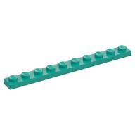 Plate 1 x 10 (Dark Turquoise)