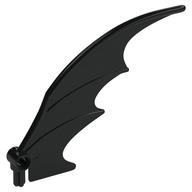 Creature Body Part, Dragon Wing 8 x 10 [Plain] (Black)