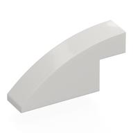 Brick Curved 1 x 4 x 1 2/3 No Studs (White)