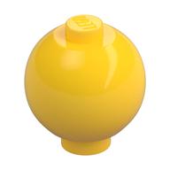 Brick Round 2 x 2 Sphere with Stud [Plain] (Yellow)